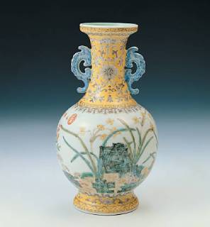 Antique ceramics and porcelain